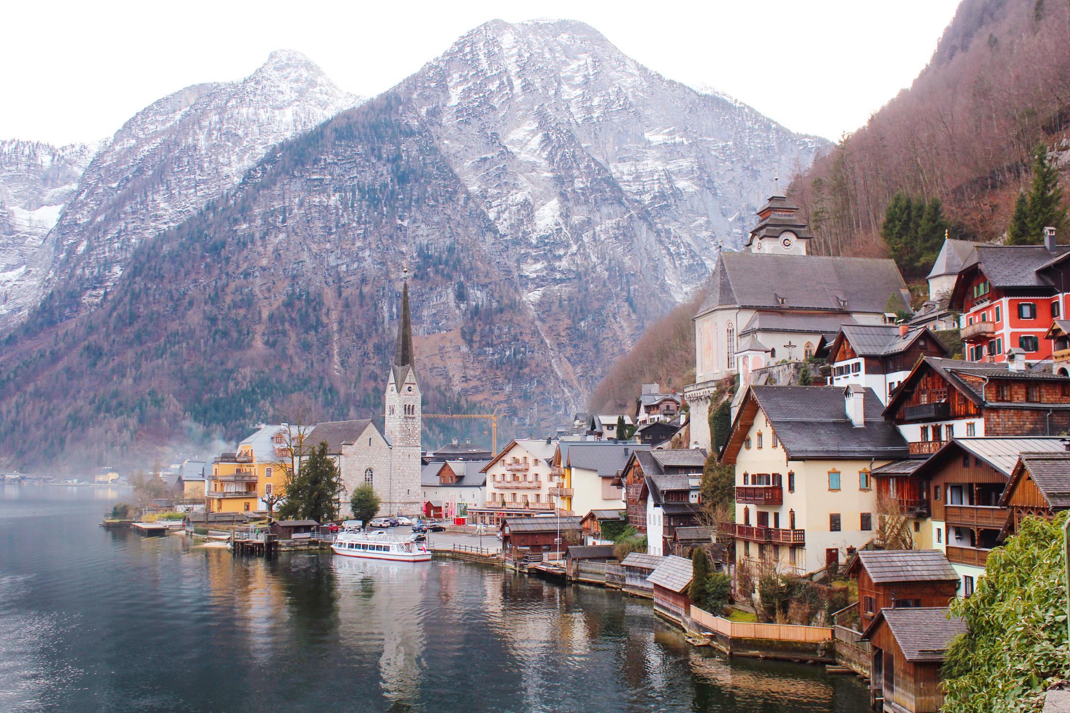 Winter in Hallstatt, Austria