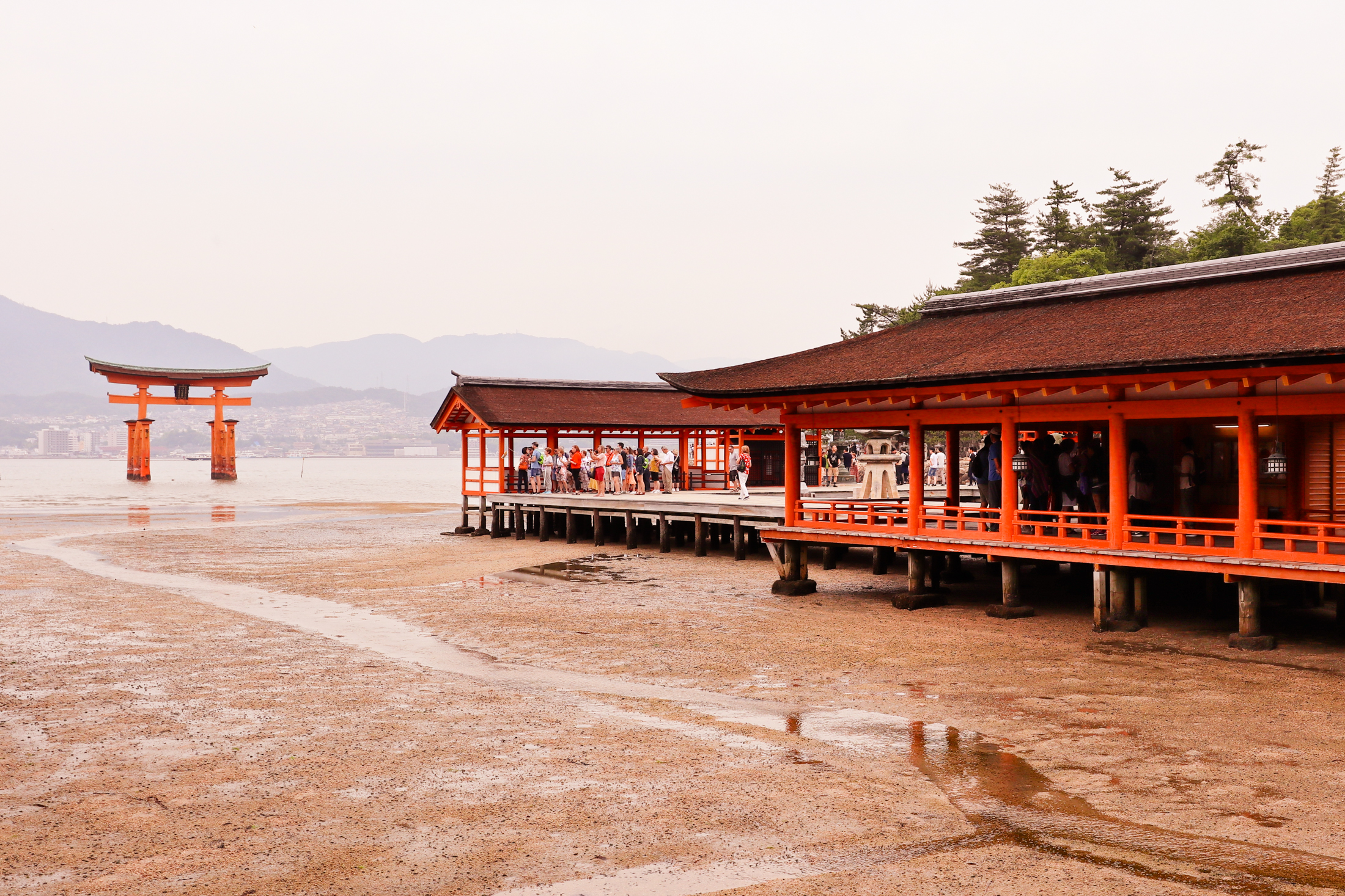 Itsukushima Shrine and Floating Torii Gate, Miyajima Island, Japan