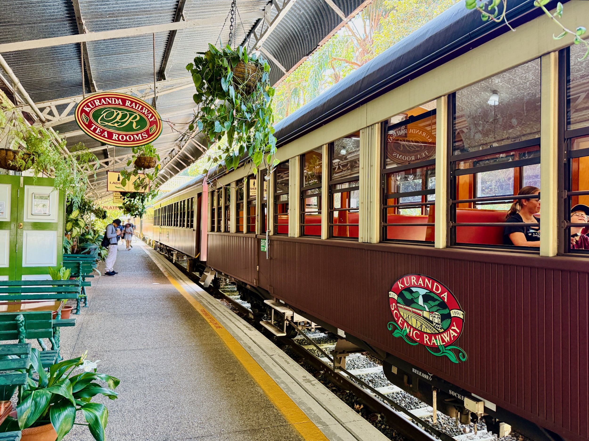 Kuranda Scenic Railway Station Platform