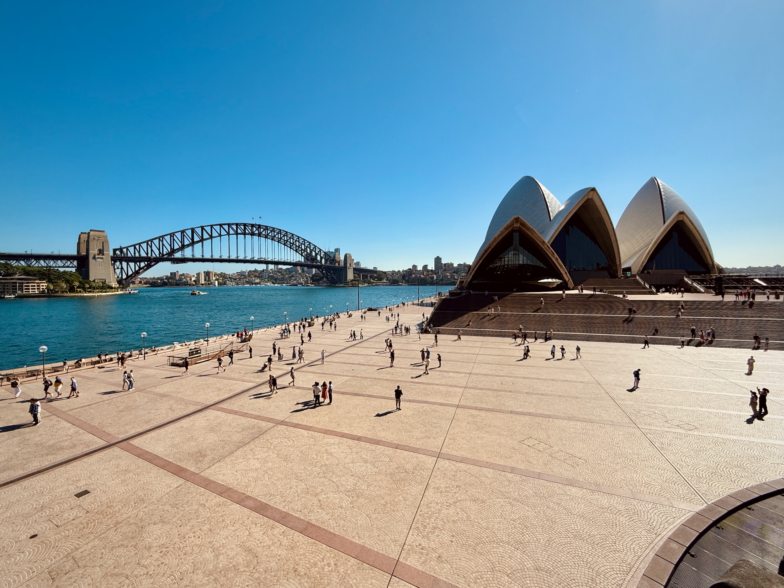 Sydney Opera House and Harbour Bridge